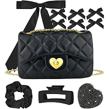 Quilted Crossbody Bag for Women, CA65 Certified Only for 12+, Stylish Shoulder Purse for Teens & Girls