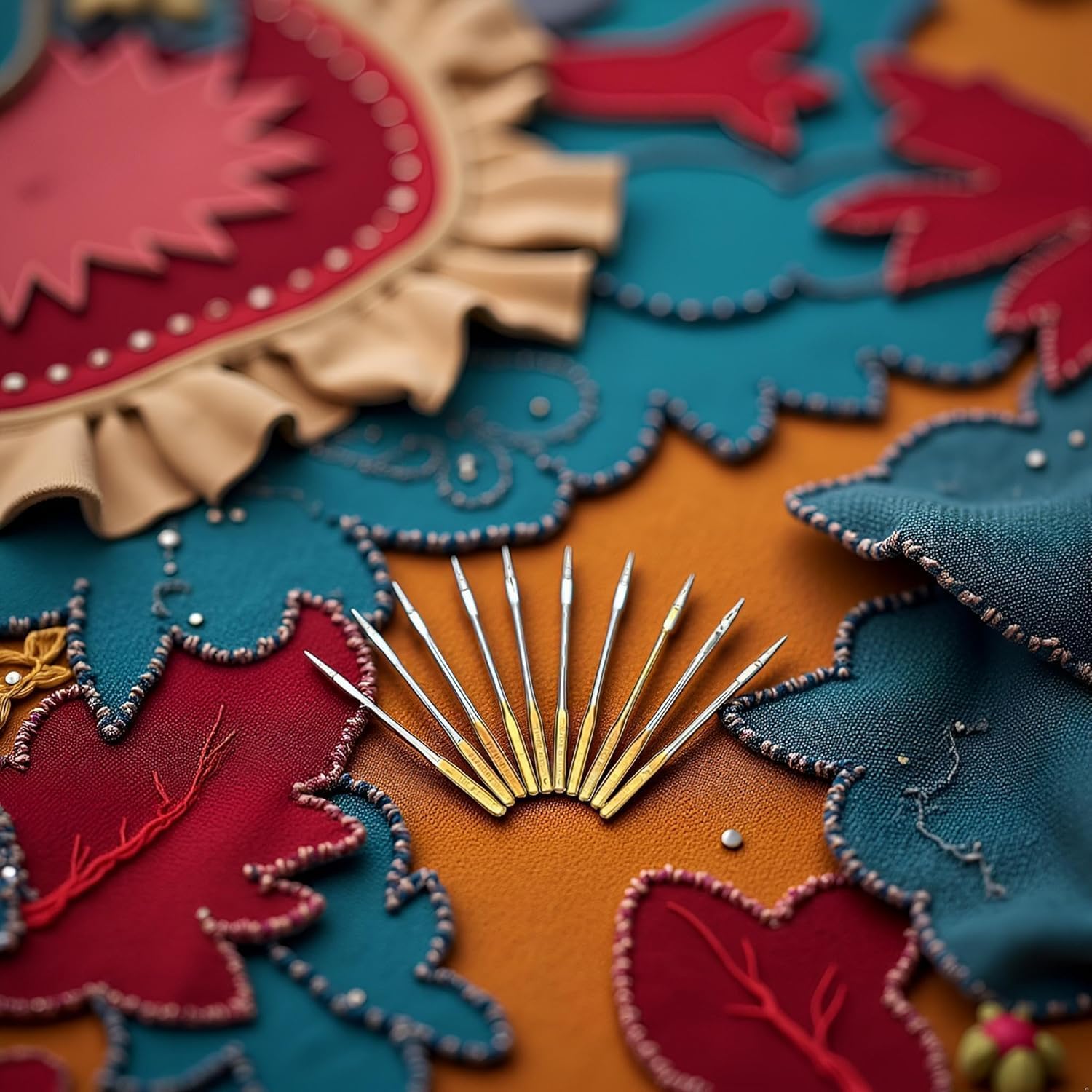 10Pcs Sewing Machine Needles, Large Eye Sewing Machine, Home Sewing Machine Needles, Sewing Macine (Size 16) - Image 4