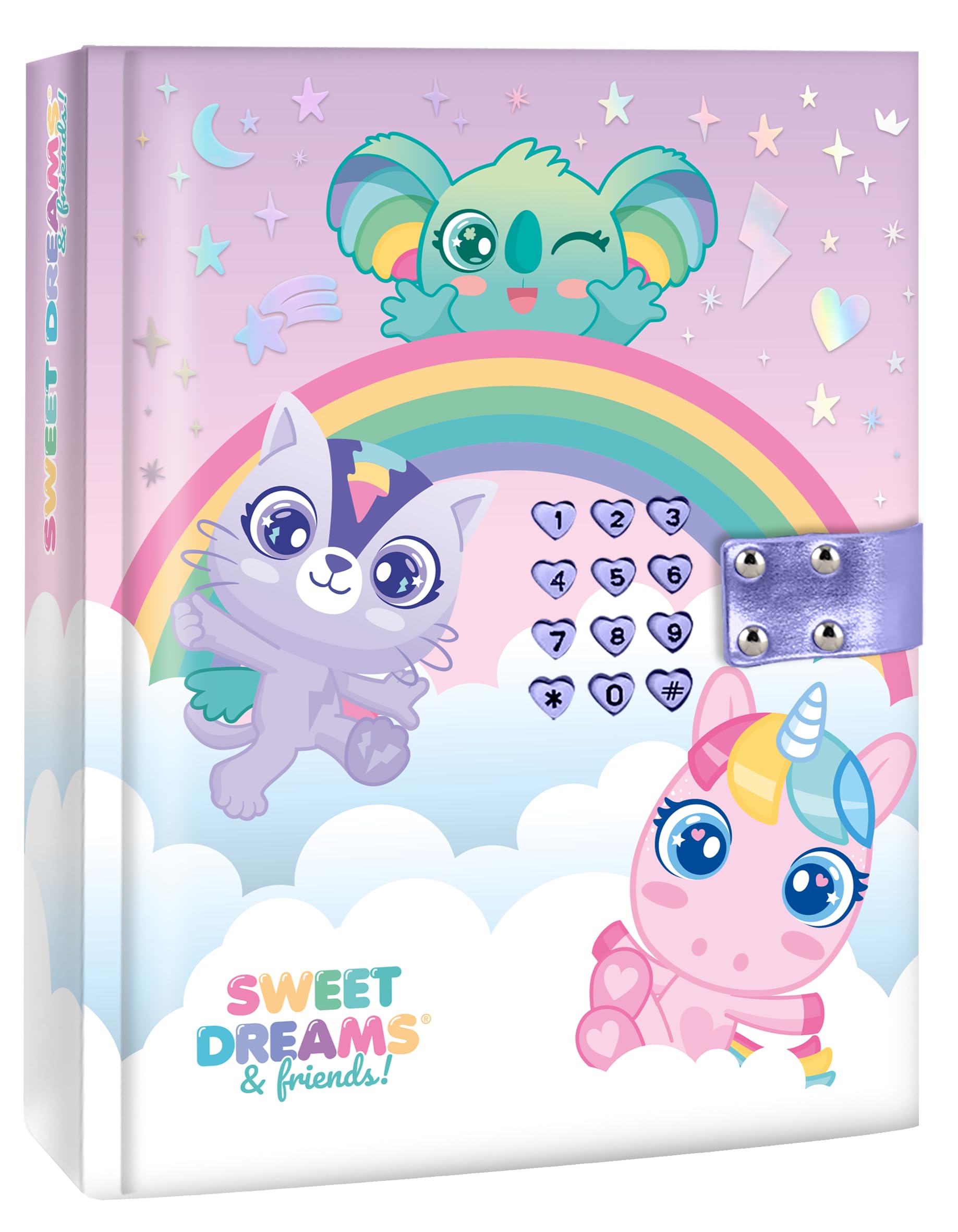 Kids Licensing - Electronic Secret Diary + Sound SWEET DREAMS & FRIENDS