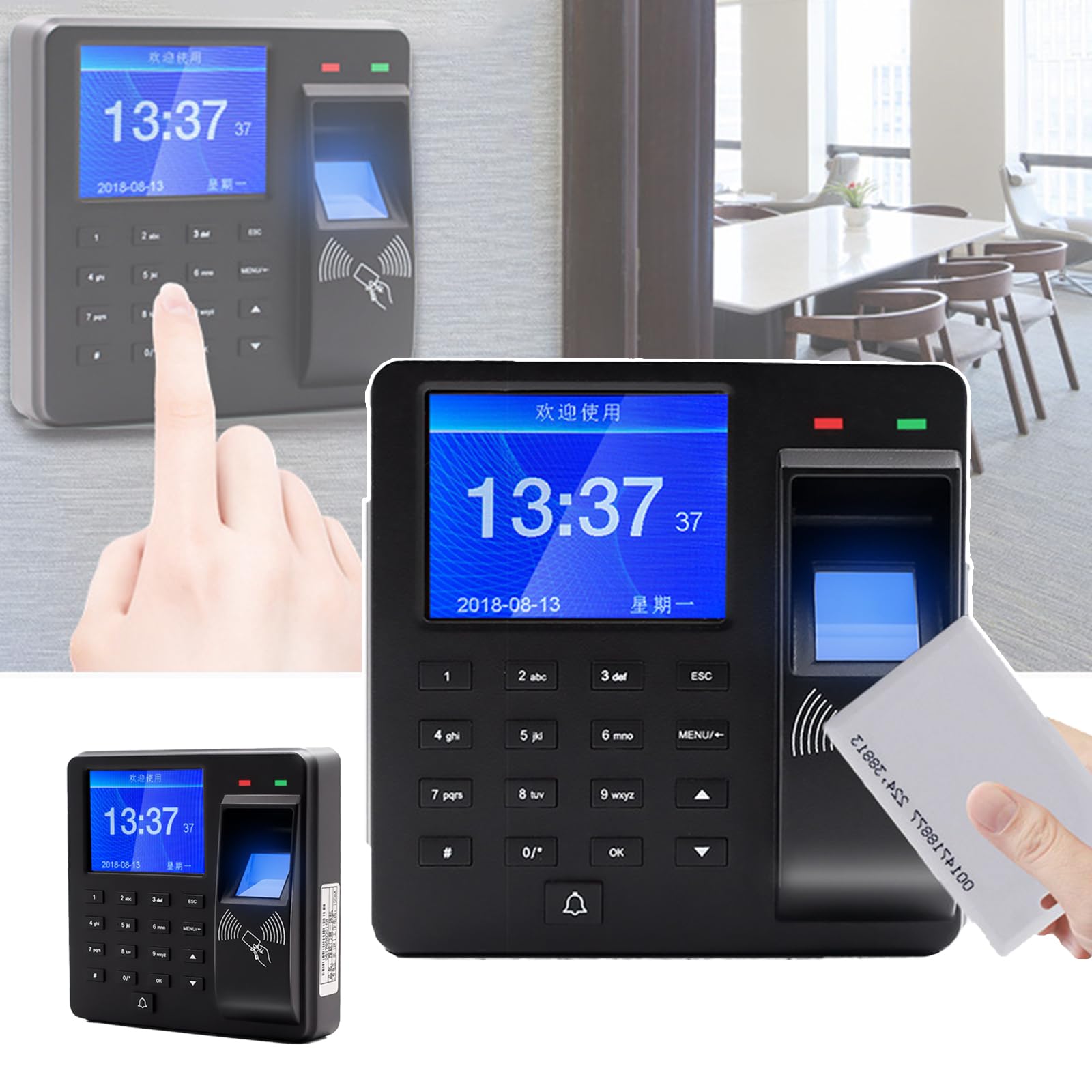 Système de présence intelligent avec écran 2.4 inch pour le bureau