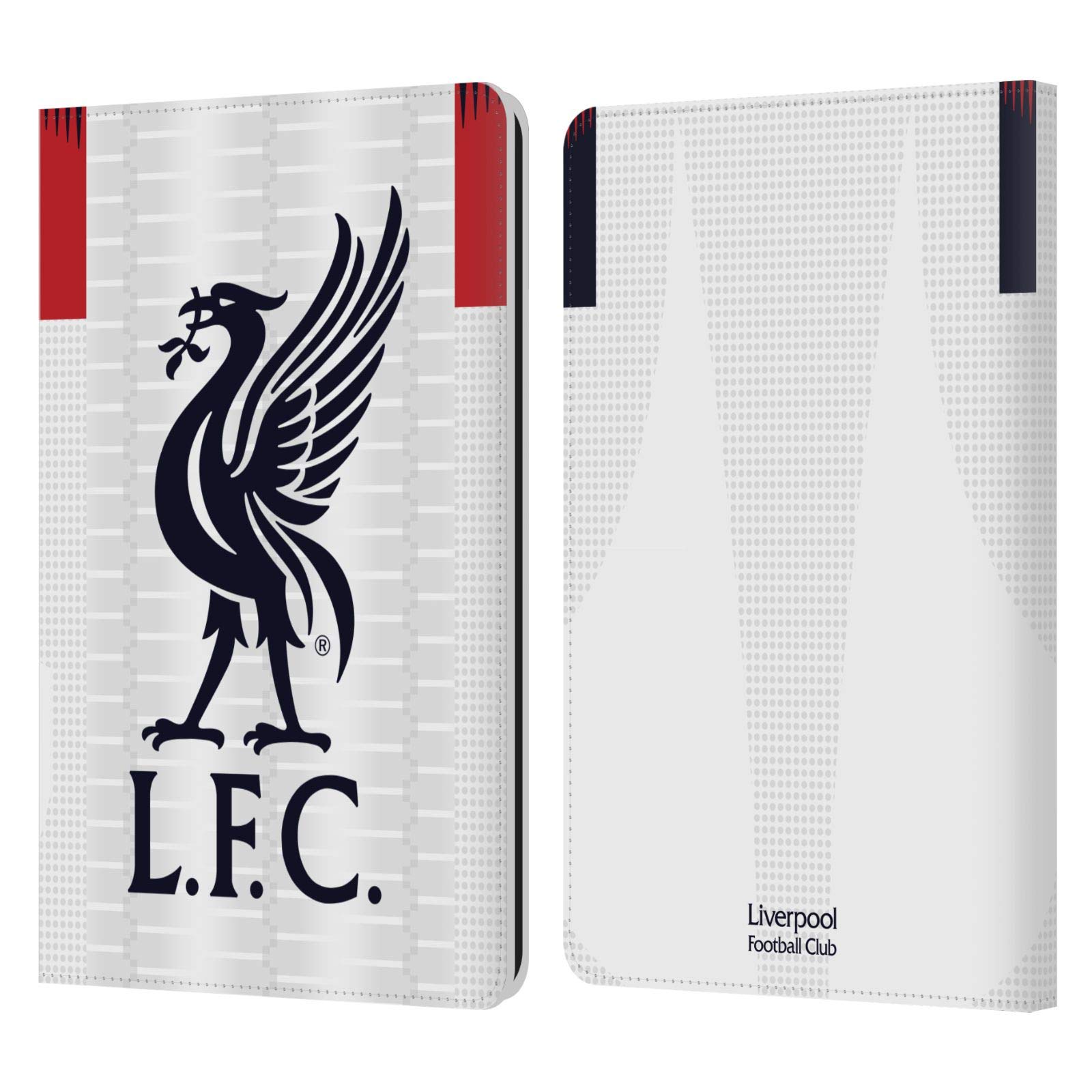 Offizielle Liverpool FC Kindle Hülle – Leder-Wallet-Case Mit Team-Design, Für Paperwhite 1/2/3
