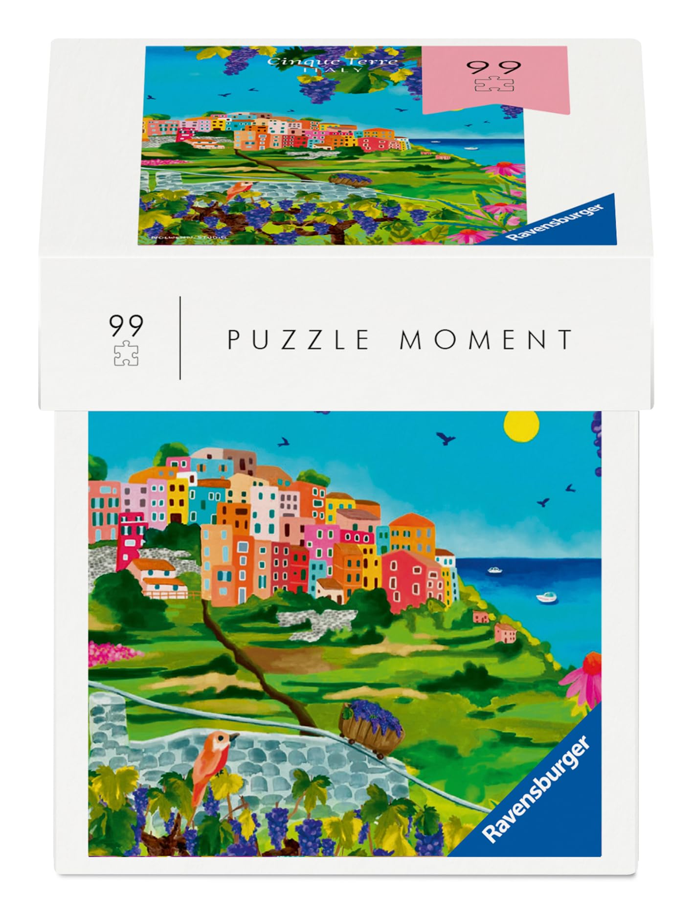 Ravensburger Puzzle Moments Italy 99 Piece Jigsaw Puzzle for Adults – Relaxing Mindfulness Activity, Premium Quality, Perfect for Stress Relief & Gifting
