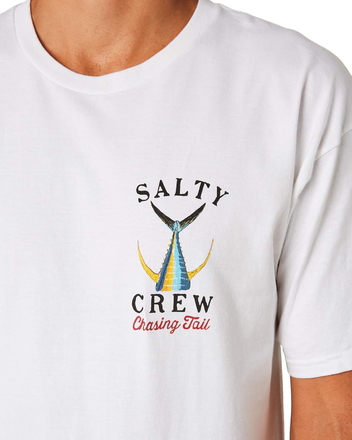 Salty Crew Tailed SS Tee - Men's Fashion Casual Short Sleeve T-Shirt Cotton - Regular Fit - Lifestyle Beach Apparel - Image 4