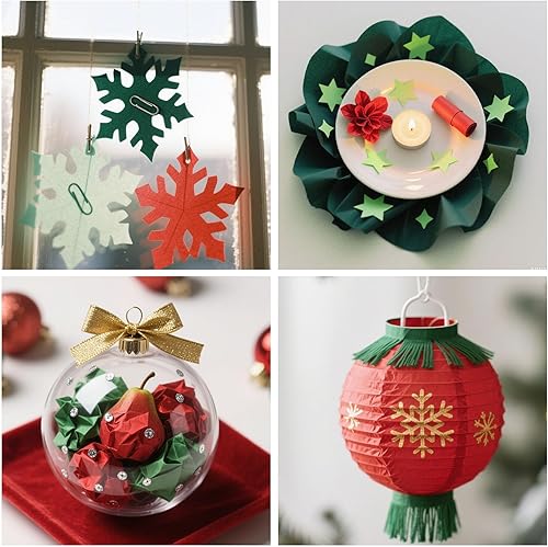 Miniatura 4 de Koogel 320 hojas de papel de seda, papel de seda rojo de 14 x 10 pulgadas para bolsas de regalo, envoltura rosa para embalaje, decoración de