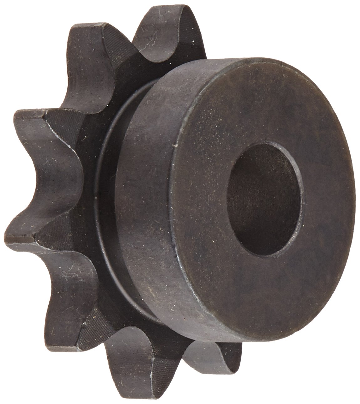 Martin Roller Chain Sprocket, Reboreable, Type B Hub, Single Strand, 60 Chain Size, 0.75" Pitch, 10 Teeth, 0.75" Bore Dia., 2.759" OD, 1.9375" Hub Dia., 0.459" Width