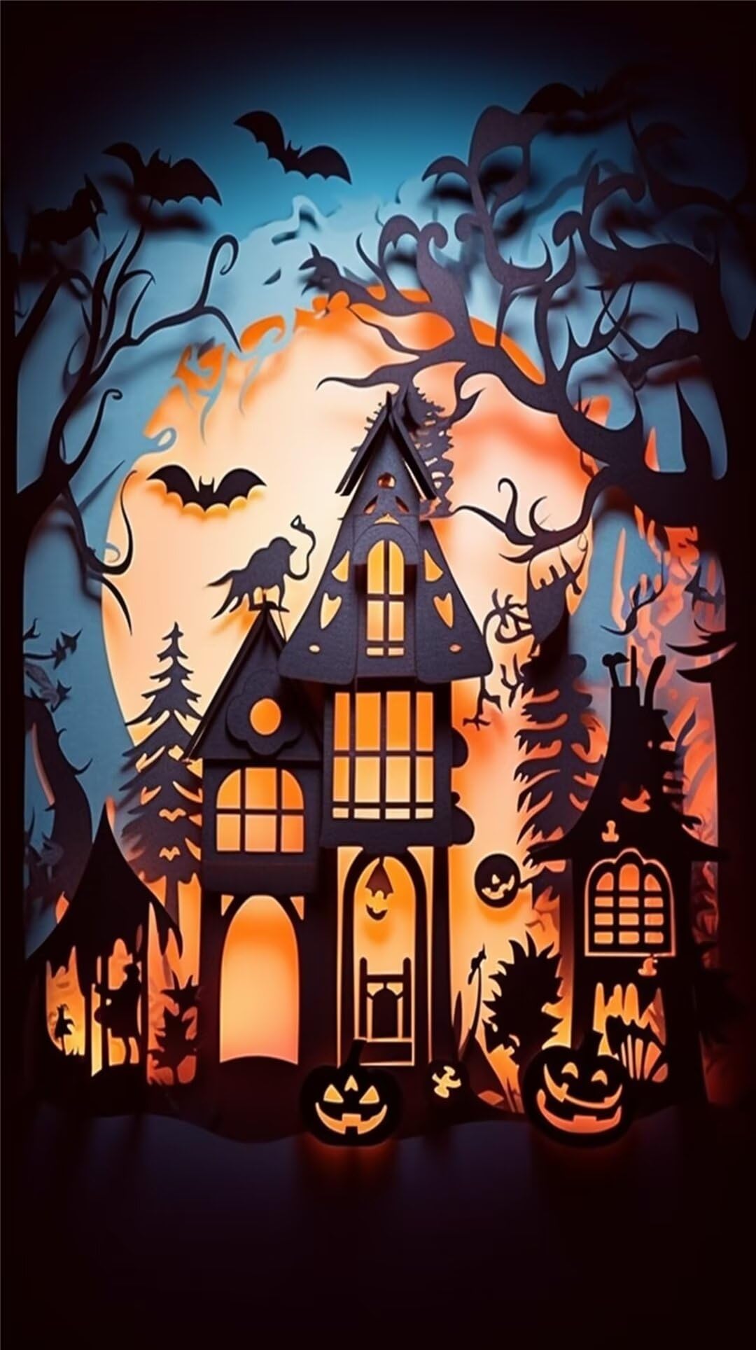 Loisirs créatifs adultes point de croix kit complet à offrir pour une décoration Halloween