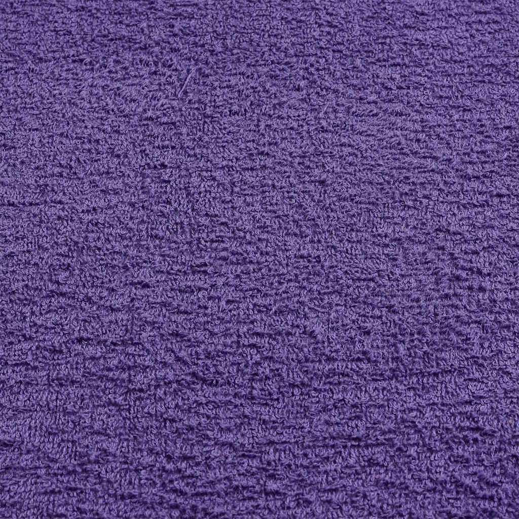 FROGN ręczniki kąpielowe, zestaw 2 sztuk, liliowe, 100 x 150 cm, 360 g m2, z bawełny, chłonne ręczniki frotte do łazienki, sauny, na plażę, do hotelu i sportu, miękkie, można prać w pralce