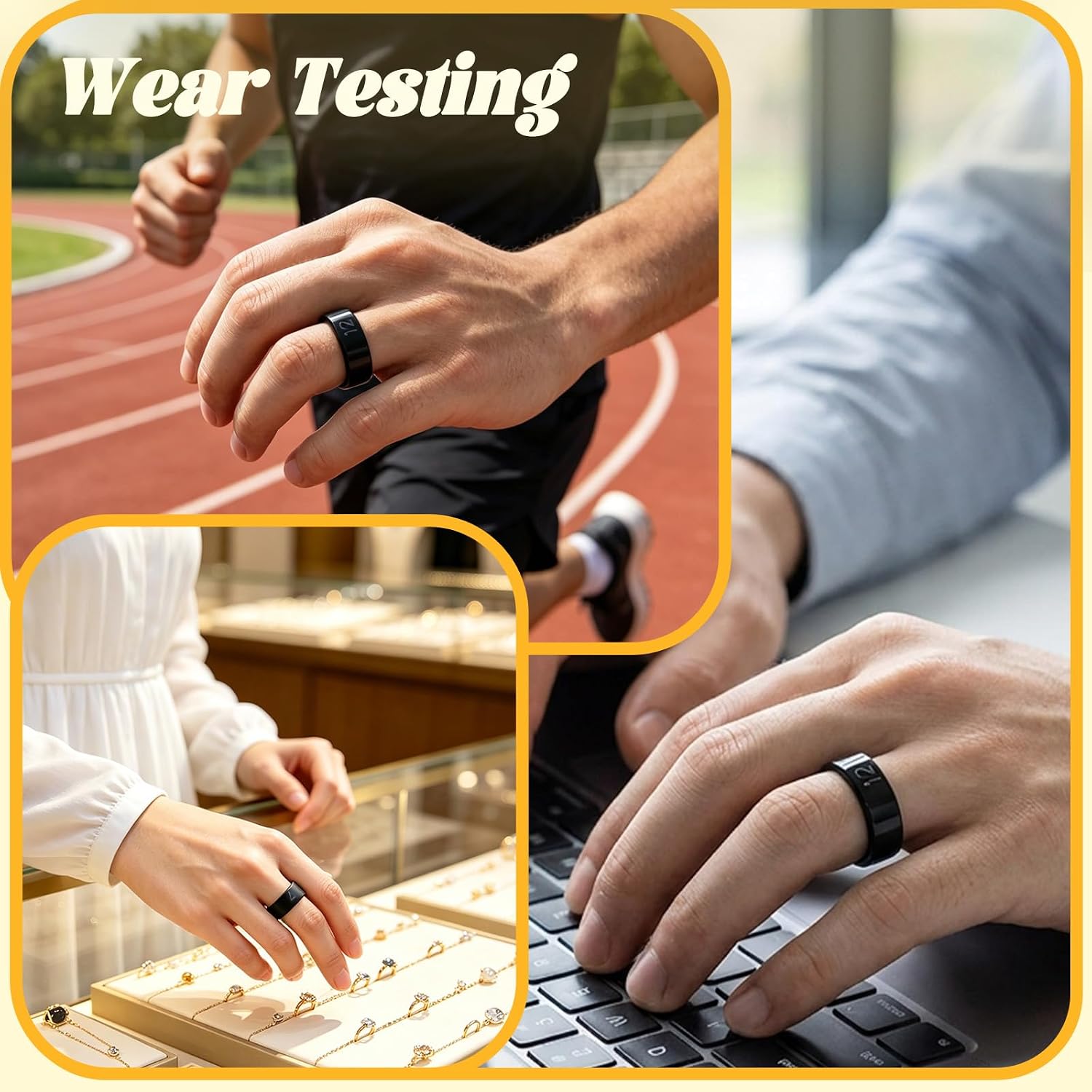 Ring Sizer Kit, Compatible with Oura Ring 4