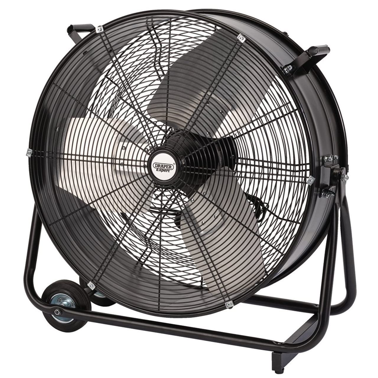 Draper Expert 230V High Flow Drum Fan 24""/600mm 330W Industrial Workshop Garage