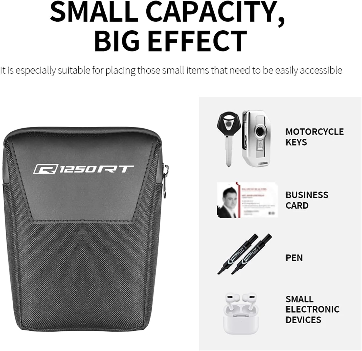 VITINO Fit For BMW R1250RT Motorcycle Storage Mobile Phone Bag Cockpit Bags Waterproof Tool Bag