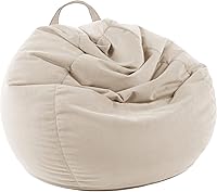 Vista 23 de LPMOERA Funda de Silla Puf de Almacenamiento de Animales de Peluche (Sin Relleno) Para Niños y Adultos. Camas Perezosas para Mascotas Perros/Gatos.