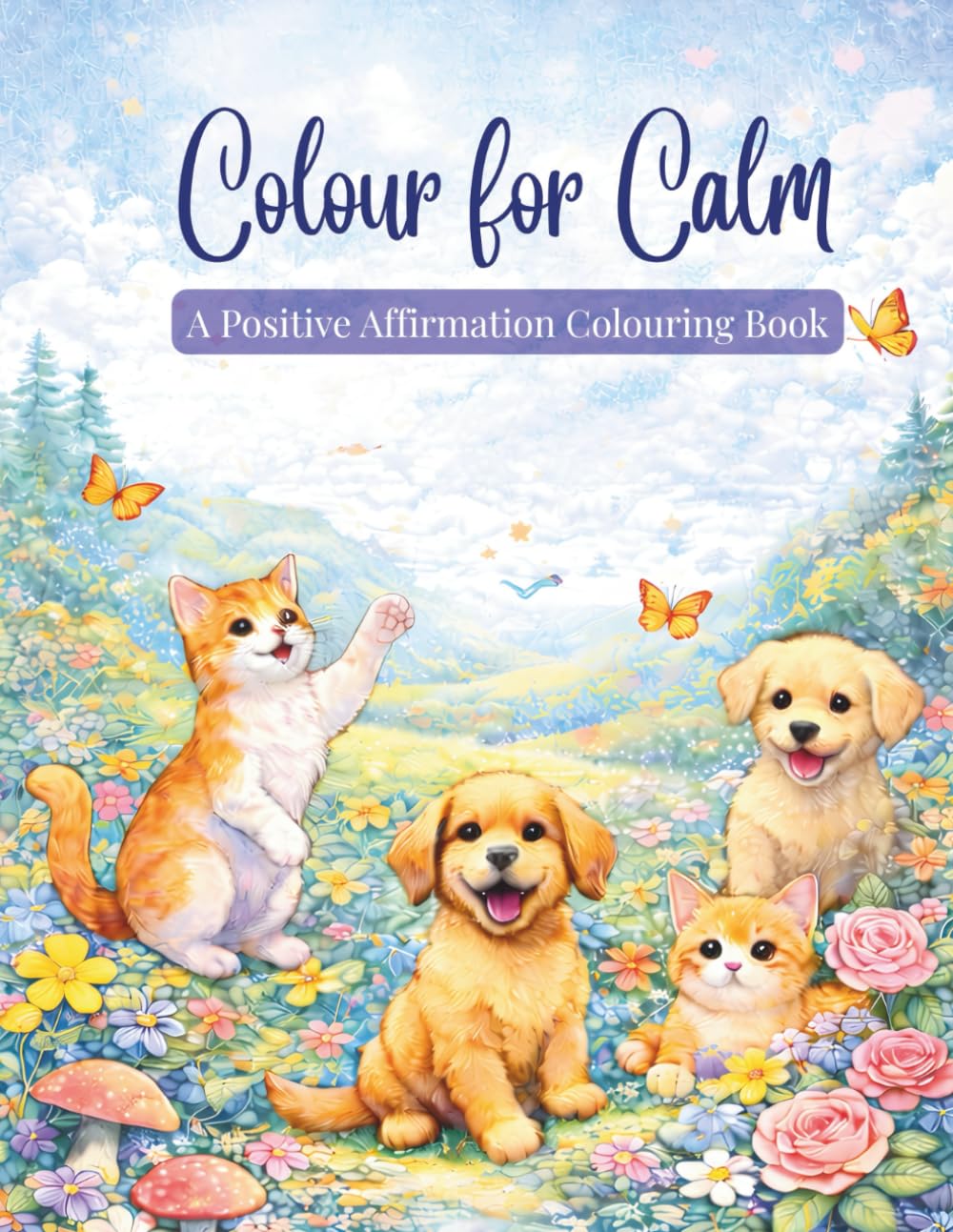 Colour for Calm: A Positive Affirmation Colouring Book