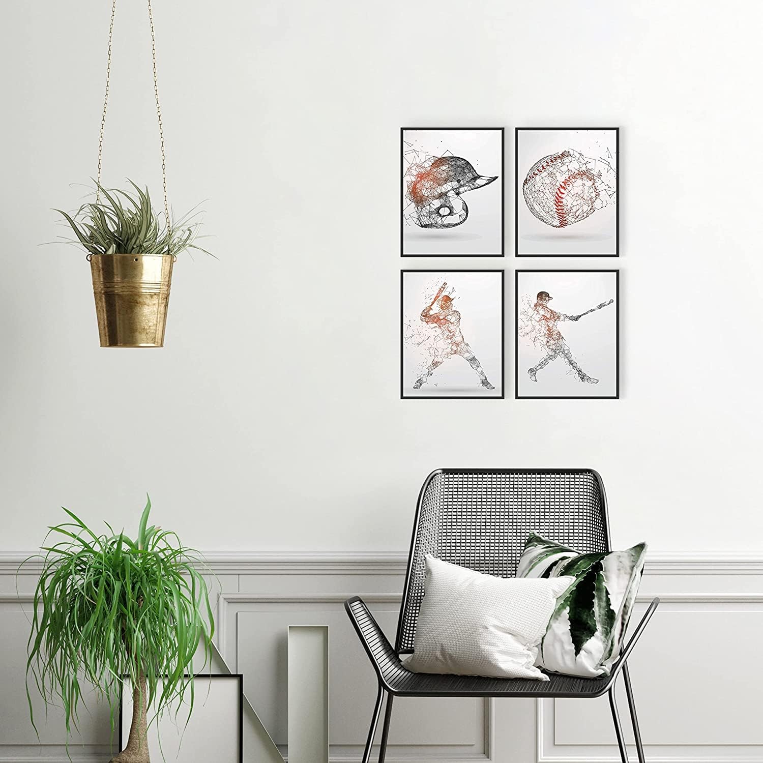 Letrero De Neón De Béisbol Para Decoración De Pared De Club Deportivo