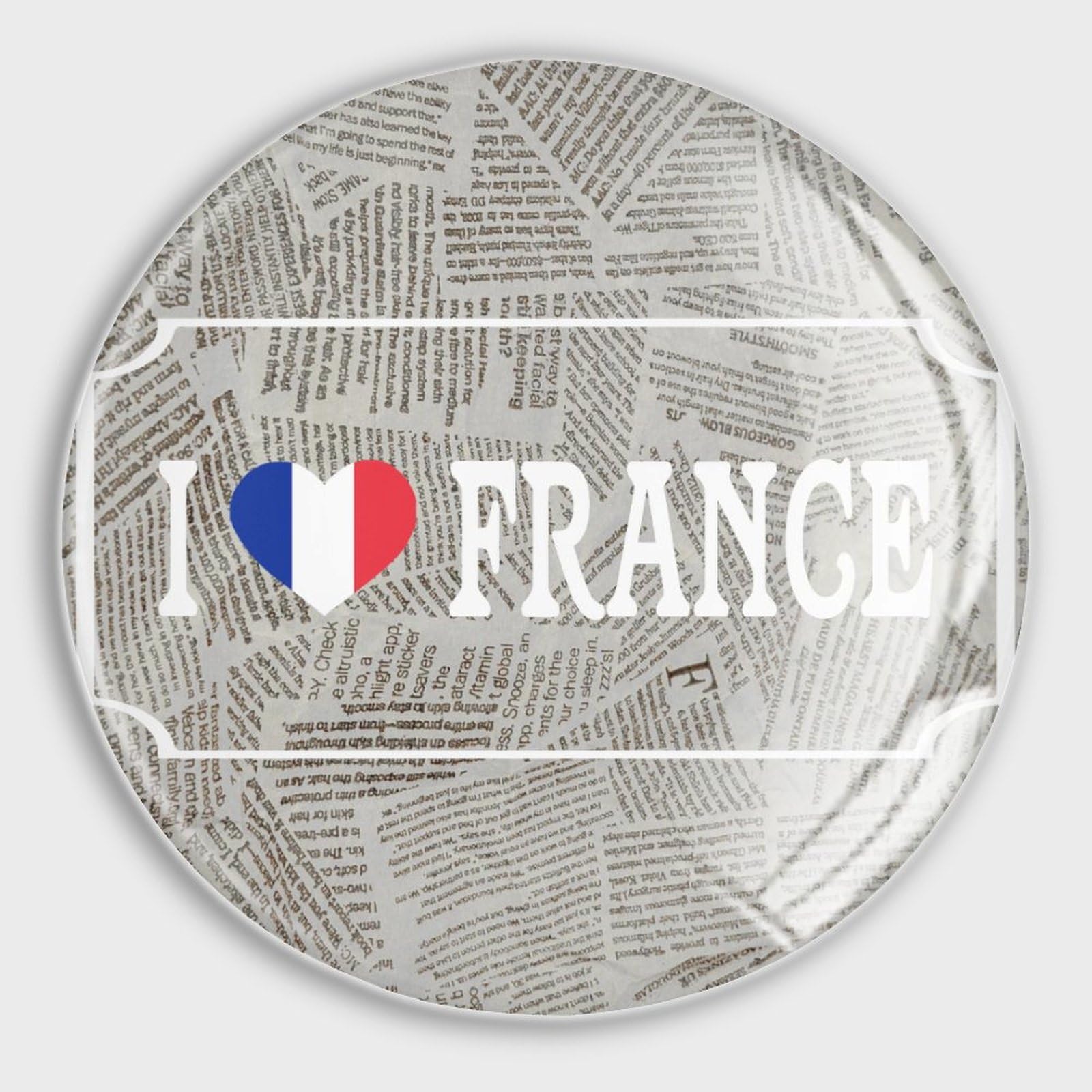 Aimants puissants drapeau de la France en verre lot de 4 pour fixation forte sur tableau