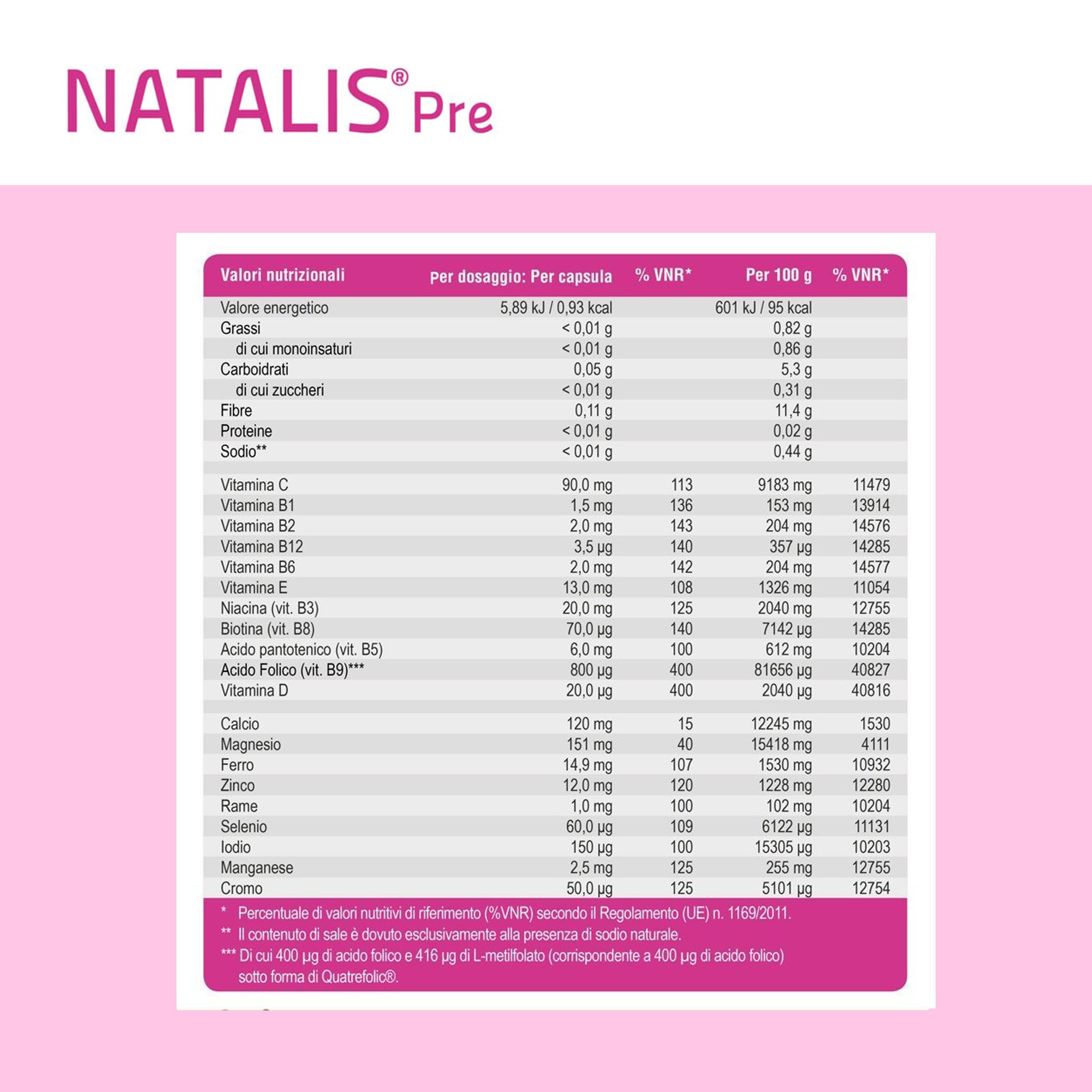 SanaExpert Natalis Pre Donna + VitaFertil Uomo – Bundle Fertilità di Coppia Integratori per Lei e Lui con Quatrefolic®, Vitamine e Minerali – Supporto Preconcezione – Made in Germany
