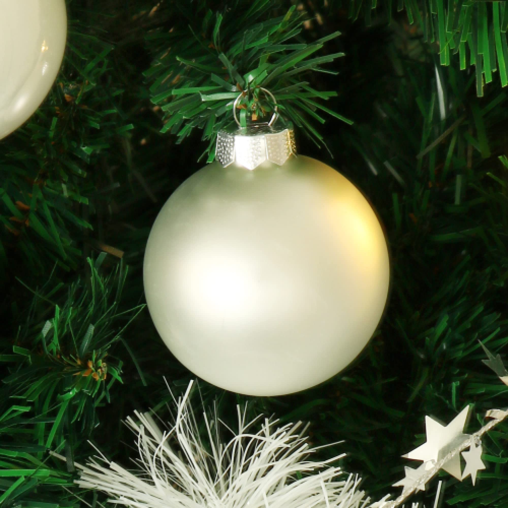 COM-FOUR® 10x Kerstboomhangerset Kerstboomkegels en