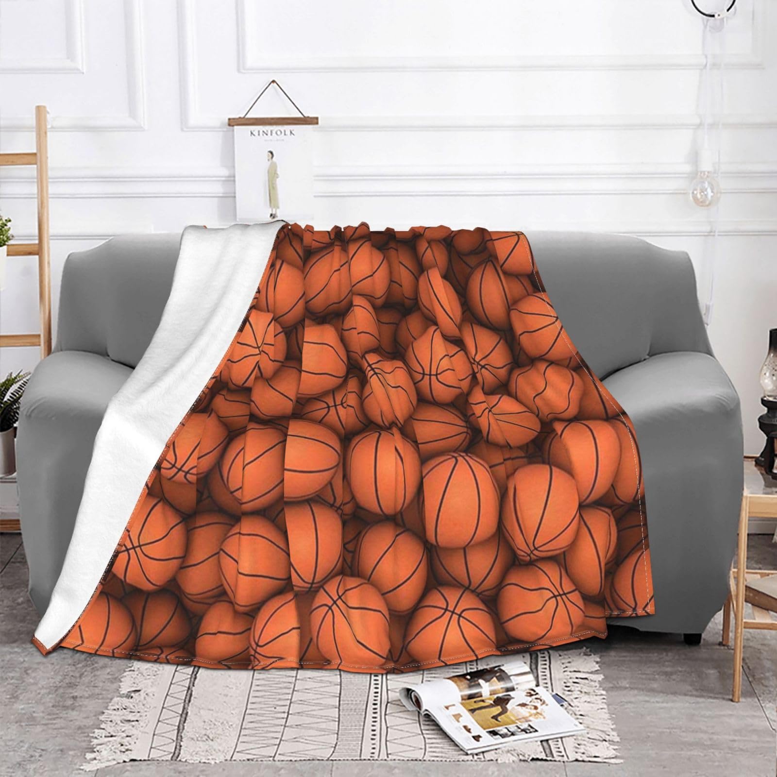 Couverture polaire basketball le cadeau idéal pour les passionnés de sport