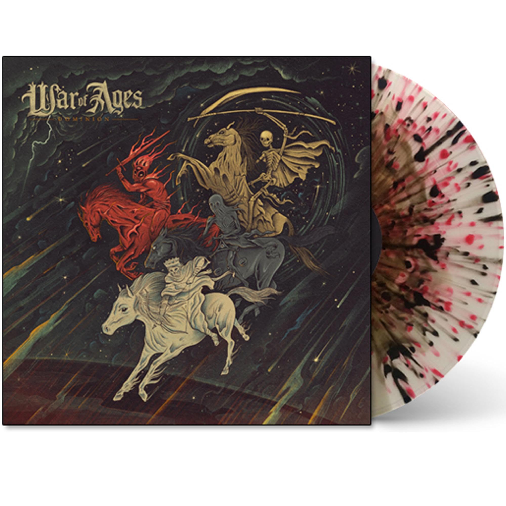 WAR OF AGES - Dominion - Vinyl (splattered vinyl LP + MP3 download code)