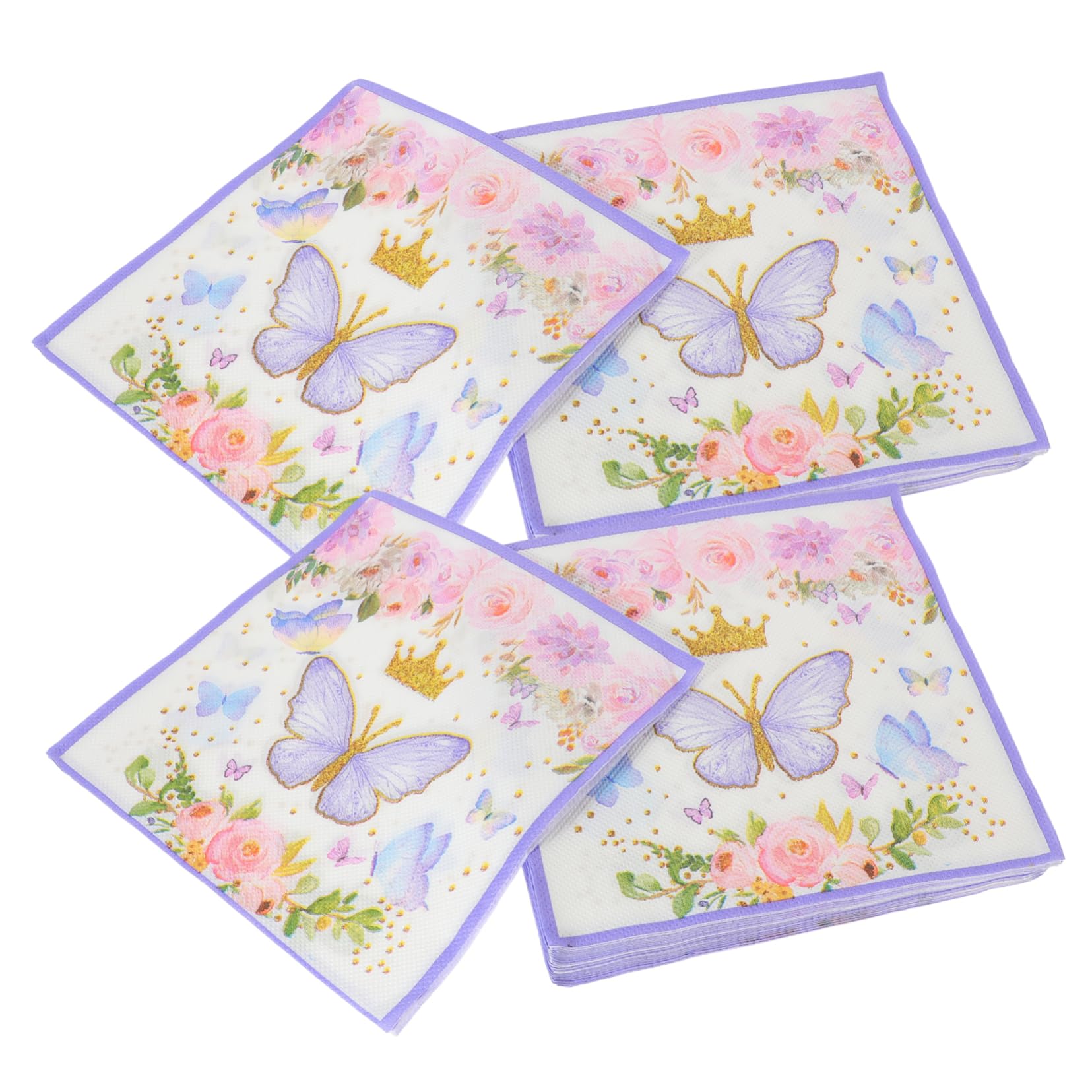 5 Series Servilleta Verde Adulto Vistoso Fiesta Decoración Servilletas De Novedad Servilletas Decorativas Navideñas Servilleta Decorativa Papel 100 Piezas*5