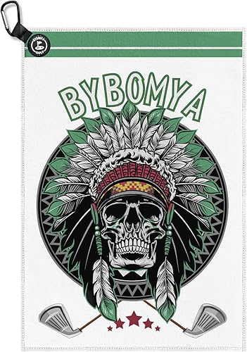 Miniatura 1 de Toalla de golf magnética, toallas de golf de microfibra con patrón de gofres para bolsas de golf para hombres y mujeres, absorción de agua y secado