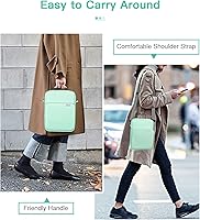 Vista 7 de MoKo Funda con Asa para Tableta de 9-11 Pulgadas, Bolsa de Transporte con Correa para el Hombro Compatible con Nuevo iPad Pro M4/iPad Air M2 de 11