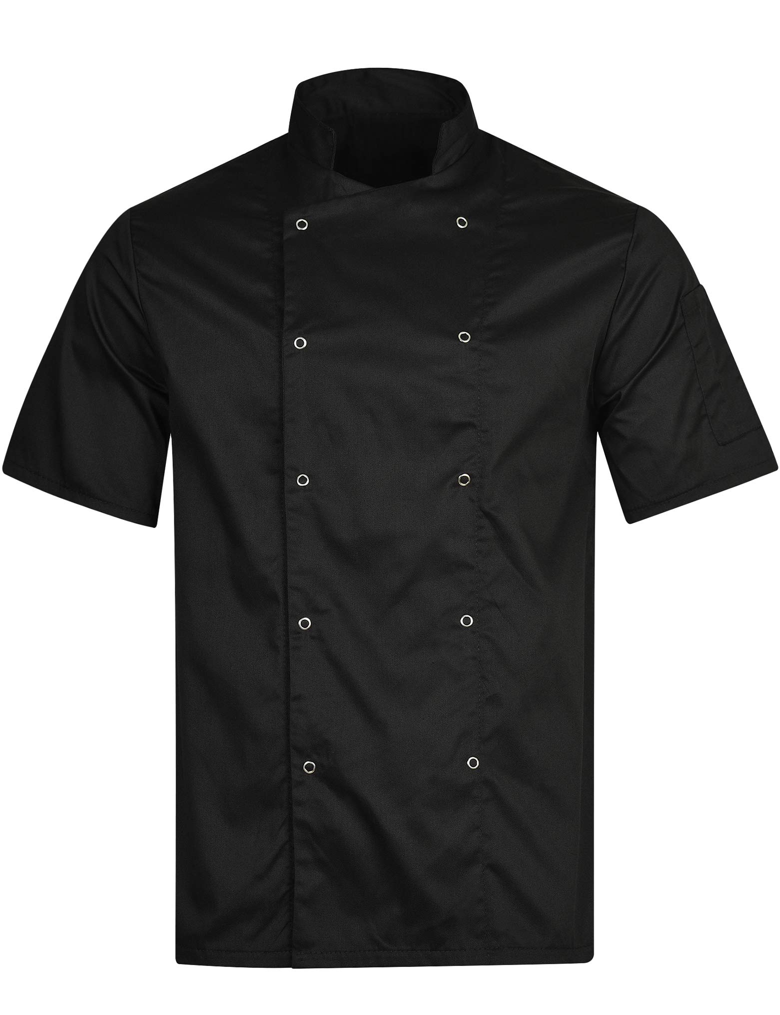 BWOLF Nozomi Chaquetilla Chef Hombre Chaquetas de Chef Chaquetilla Chef Mujer Chaqueta Cocinero Hombre Ropa de Cocinero de manga corta