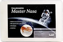Travesseiro Nasa Visco Perfil Baixo 10 cm Ultrafresh Com Capa Antialergico