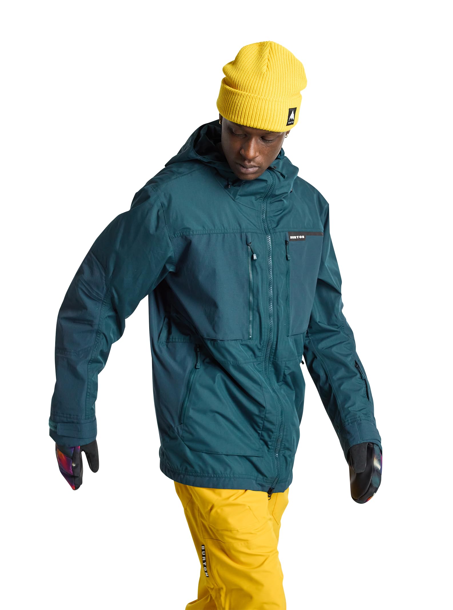 Amazon.com : Burton Men's Frostner 2L Jacket, Deep Emerald, S