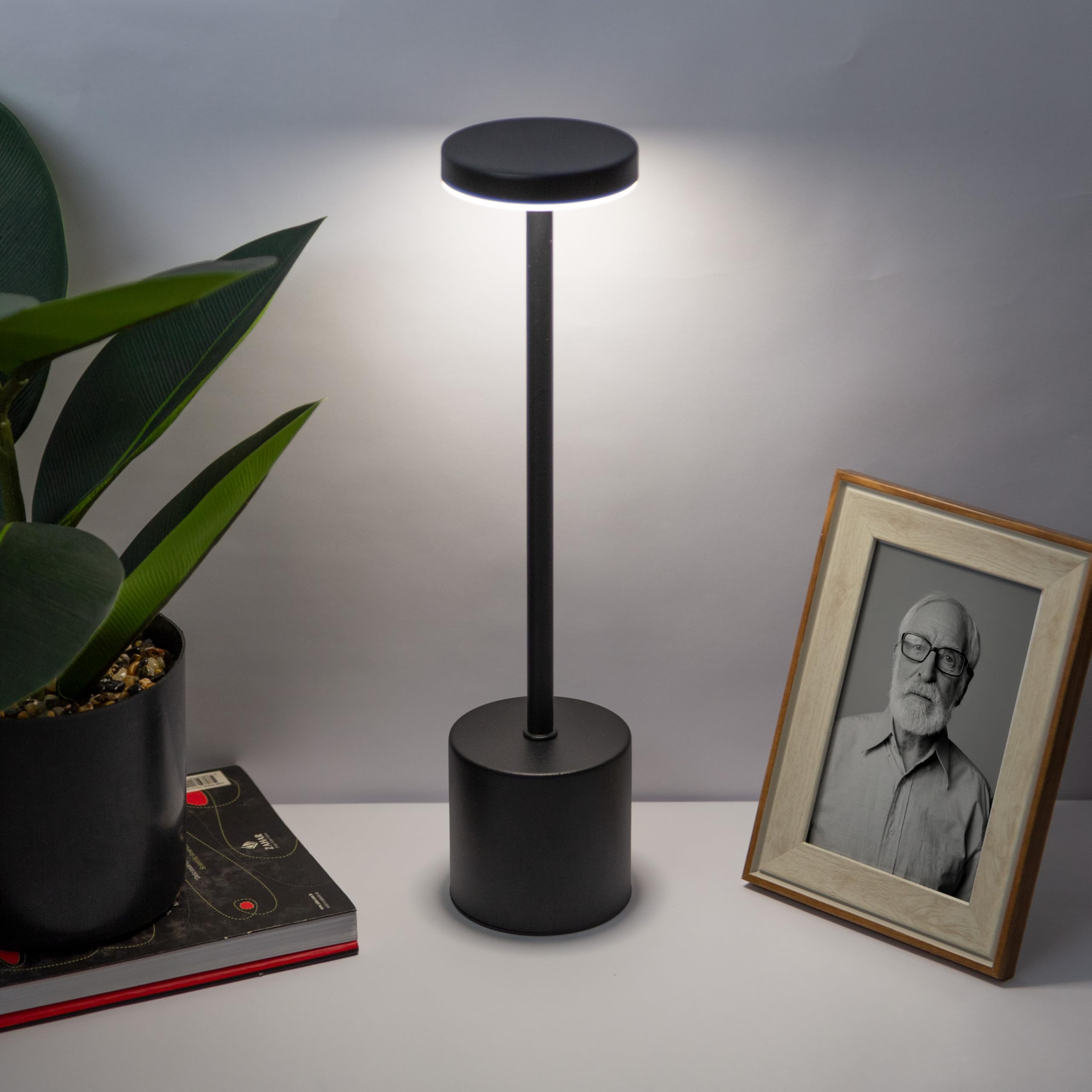 Mori Luminária de Mesa MR1273 Abajour Touch Dimerizável