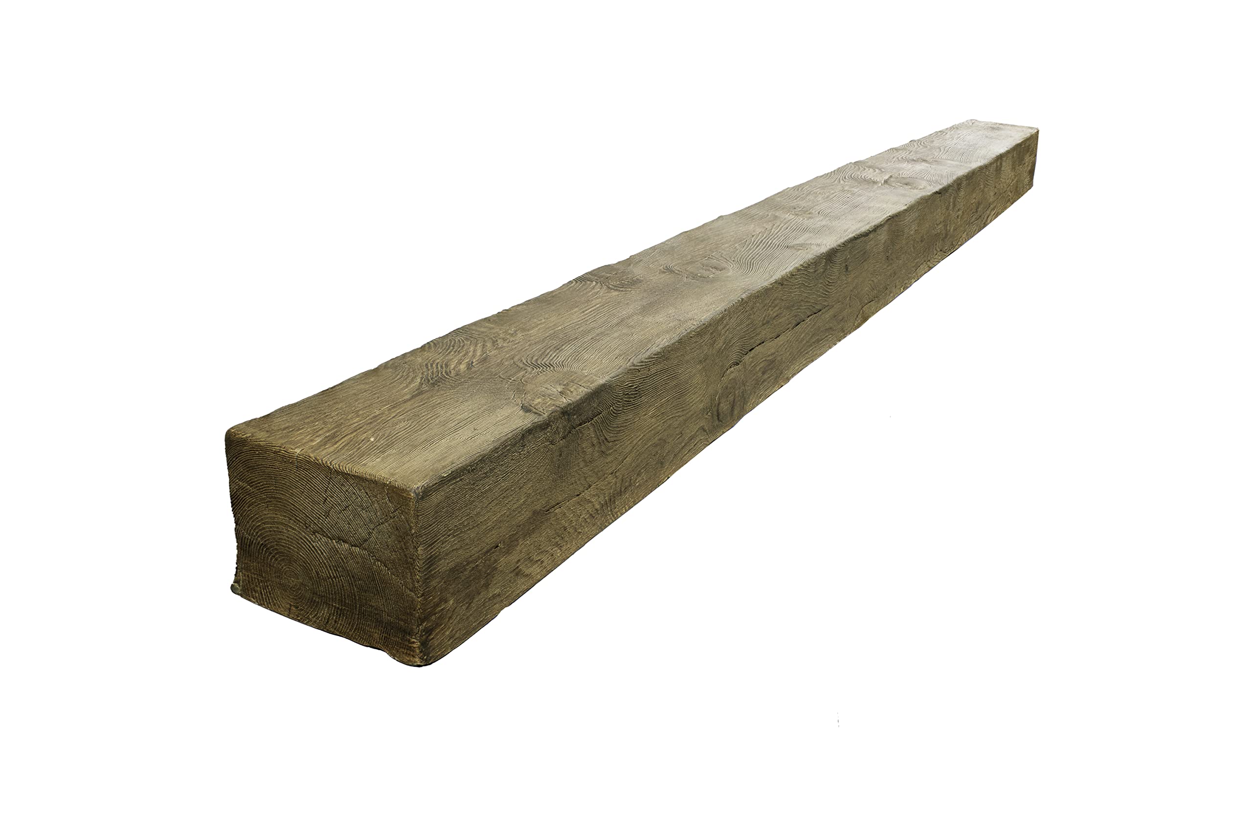 VIGA IMITACION MADERA DECORATIVA DE POLIURETANO 22.5CM DE ANCHO X 17.5CM DE ALTO X 3 metros DE LARGO (Miel)
