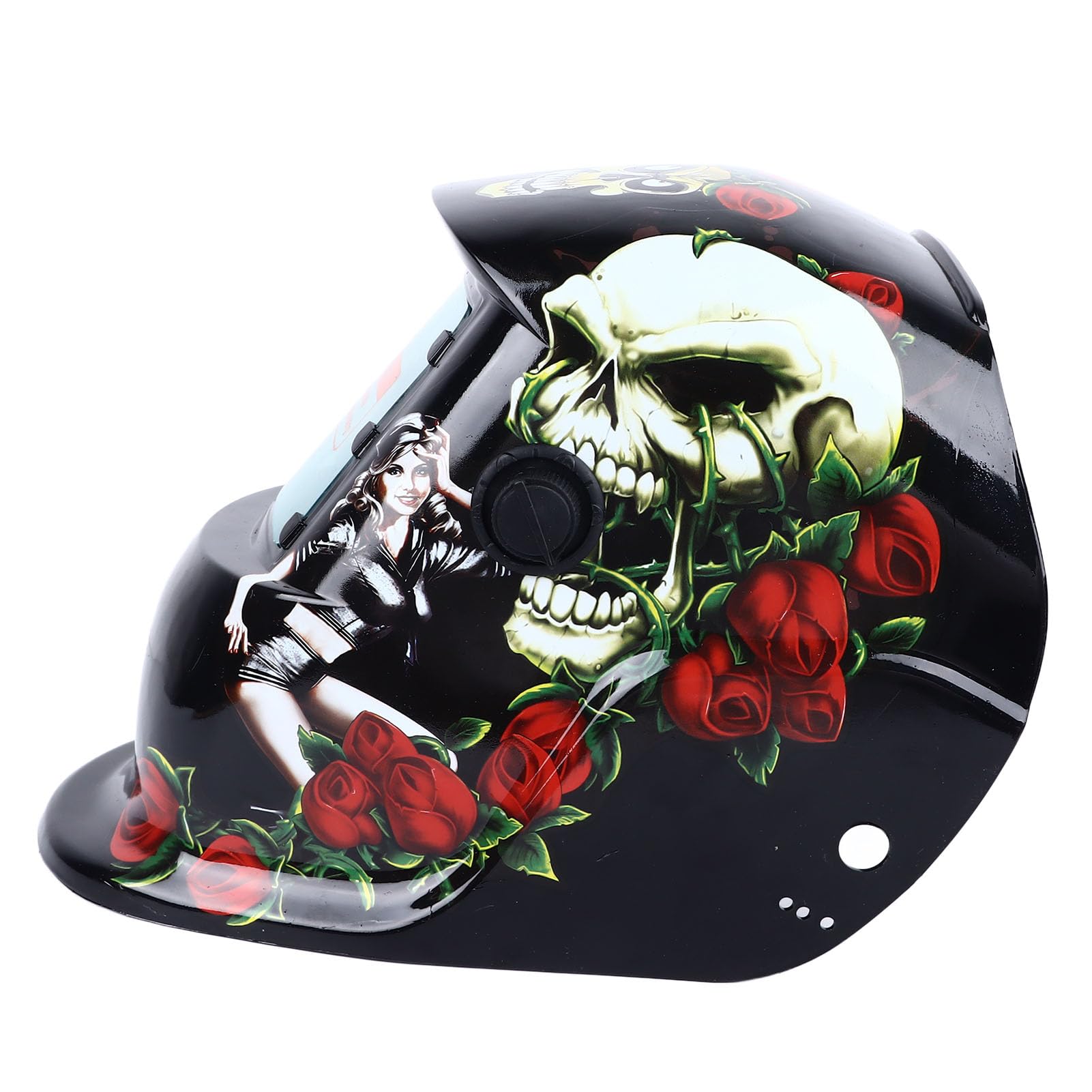 Casco da Saldatura Solarizzato Ad Oscuramento Automatico