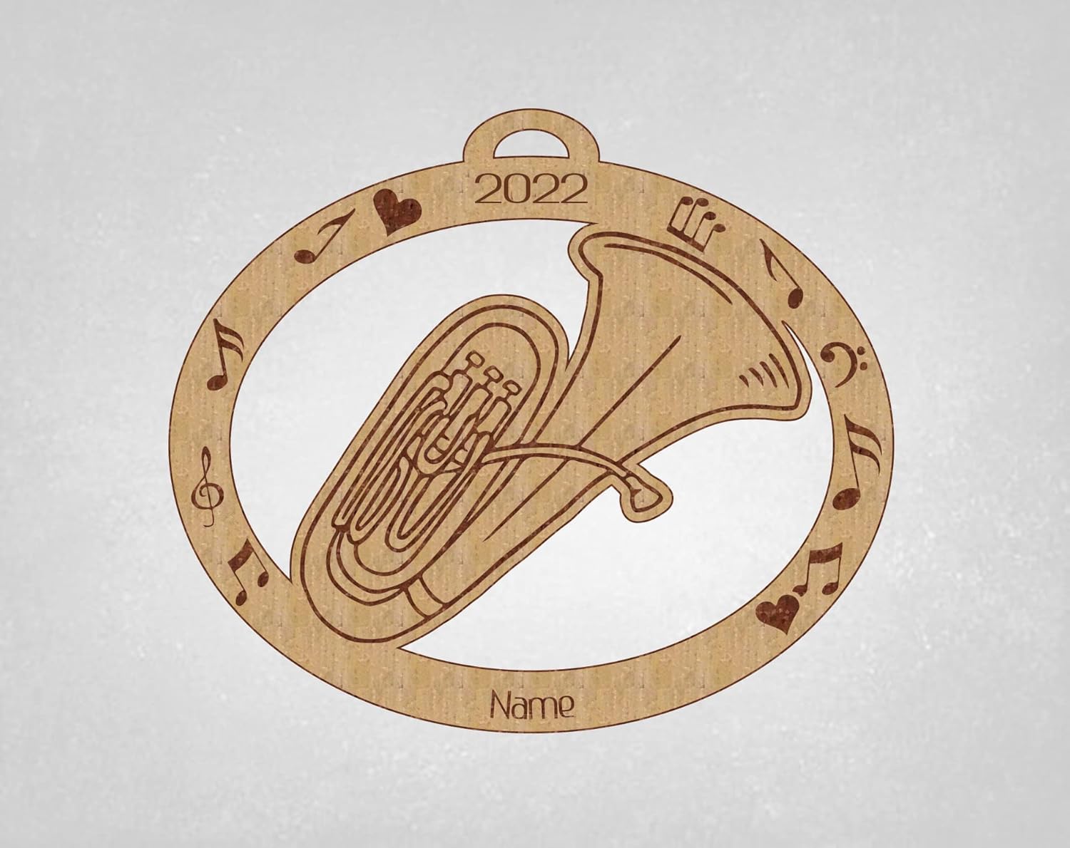 Euphonium, Euphonium Ornament, Personalized Euphonium Gift
