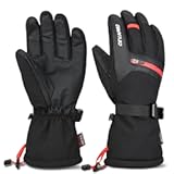 Cevapro Winter Gloves for Men Women&comma; Waterproof Insulated Snowboard Ski Gloves for Cold Weather