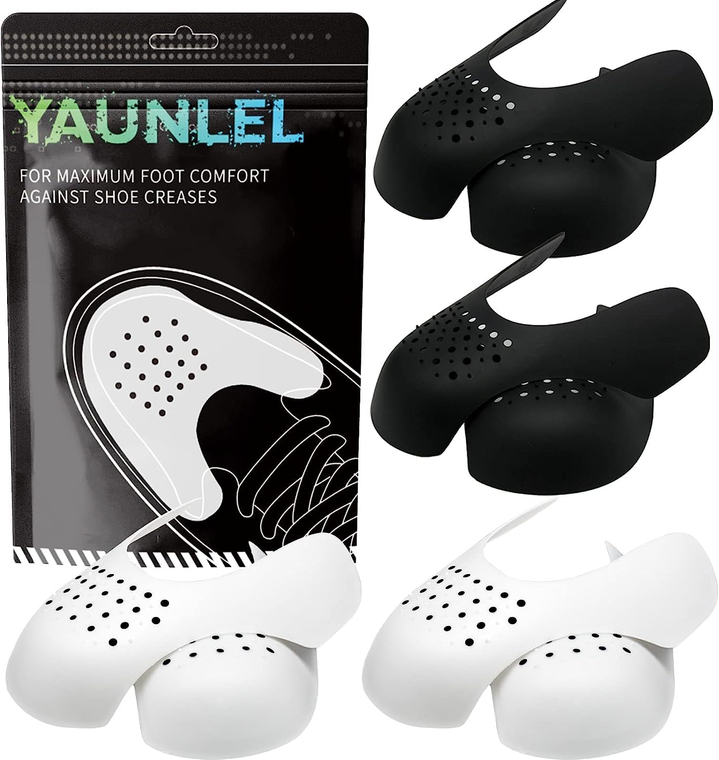 Yaunlel Pairs Crease Protector For Air Force Shoes Sneaker
