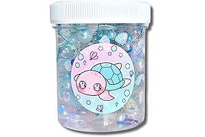 Save The Turtles Handmade Thick Clear Avocado Slime