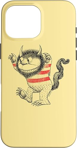 Vista 18 de iPhone 13 Where the Wild Things Are Line Art Case