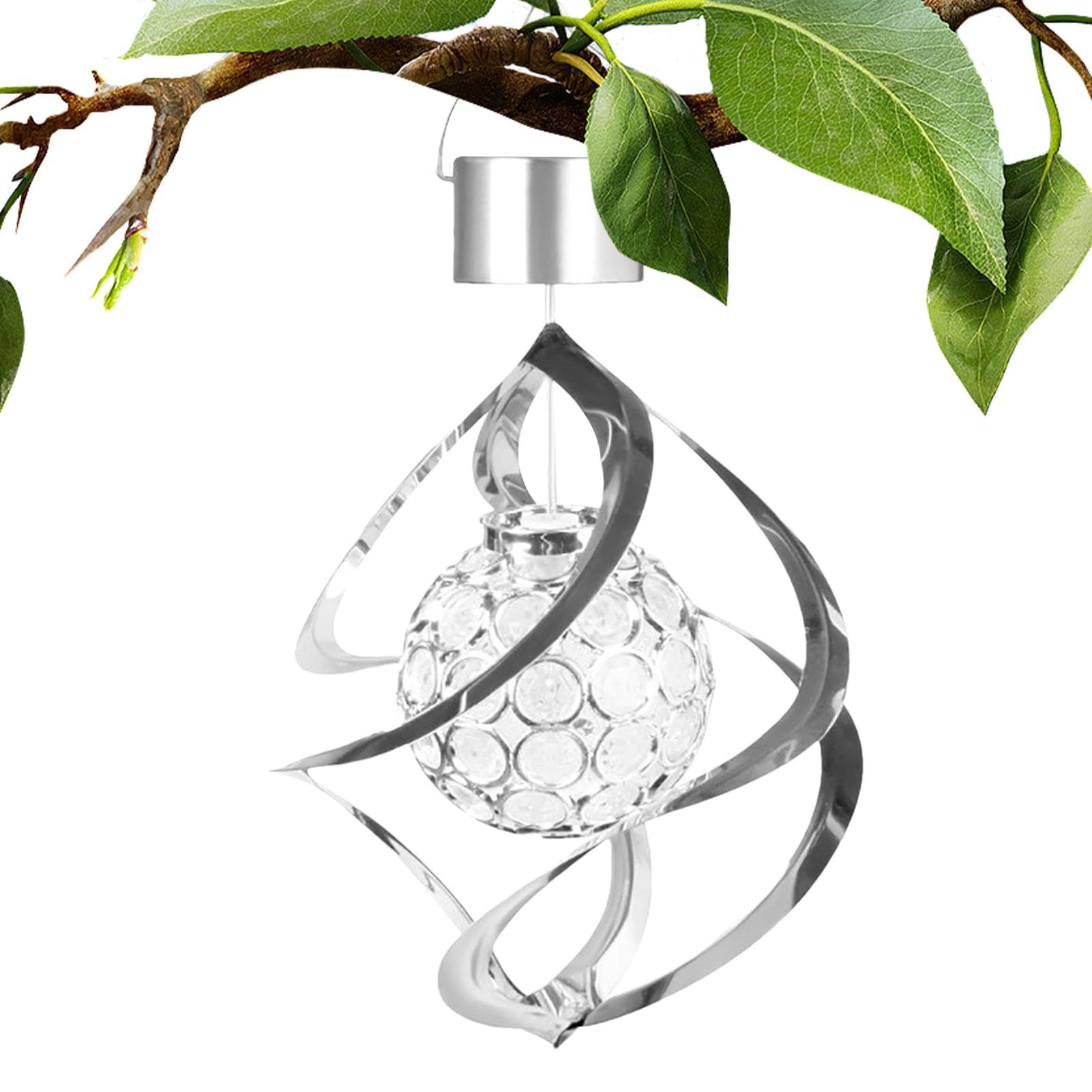 Mobile à énergie Solaire à Changement De Couleur En Forme De Boule Disco [732] - Jardin