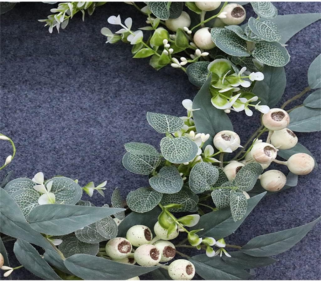 Home Decoration Eucalyptus Leaf Simulation Wreath