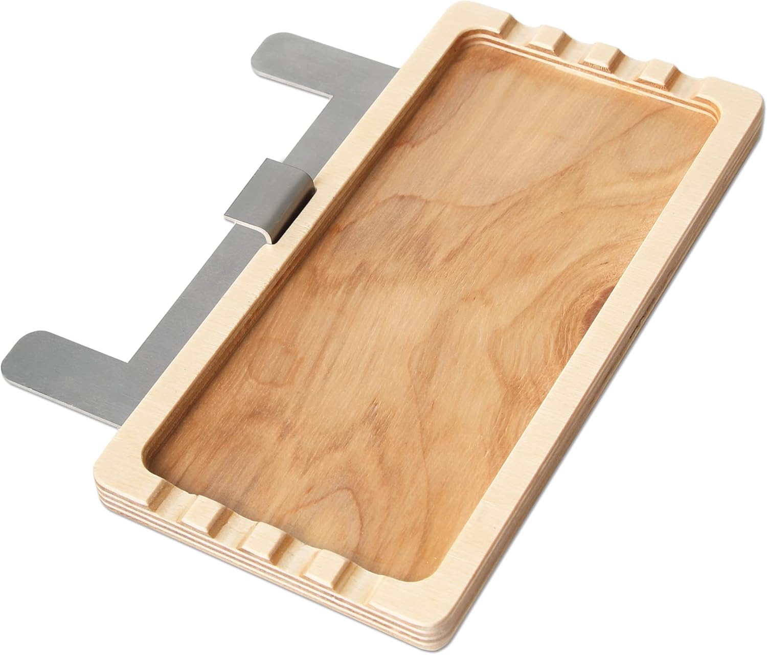 u.go Plein Air | Anywhere Wood Side Tray, 4"x8" Inches, Compatible with u.go Pochade Boxes, En Plein Air Easel Accessories