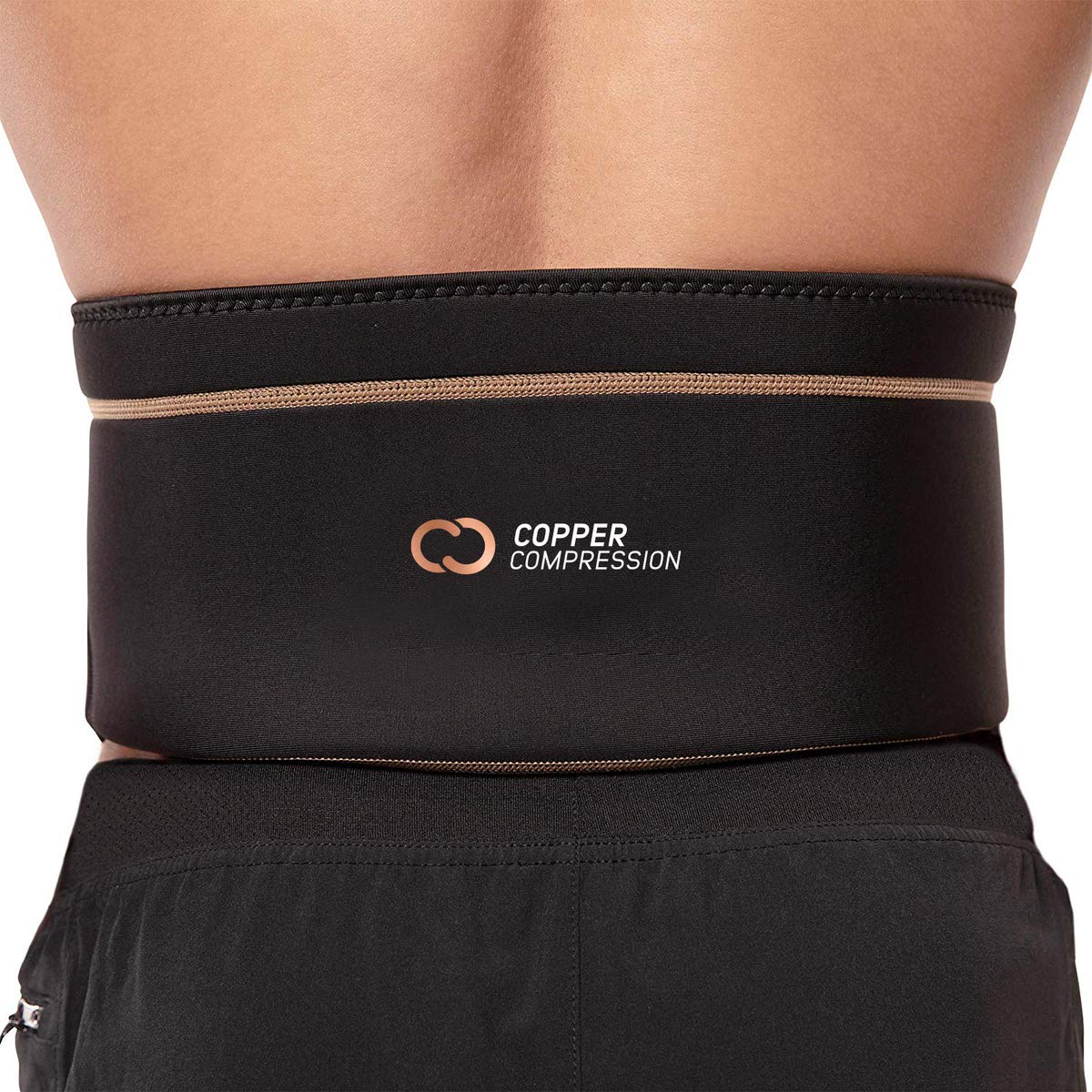 Copper Compression Back Brace Copper Infused Lower Lumbar Support