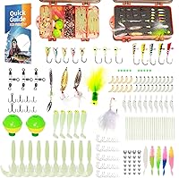 Vista 1 de Kit de Señuelos de Pesca de 322 Piezas - Buzz Bait/Señuelos Spinner/Jig/Rana, Caja de Aparejos de Pesca con Aparejos Incluidos, Cebo