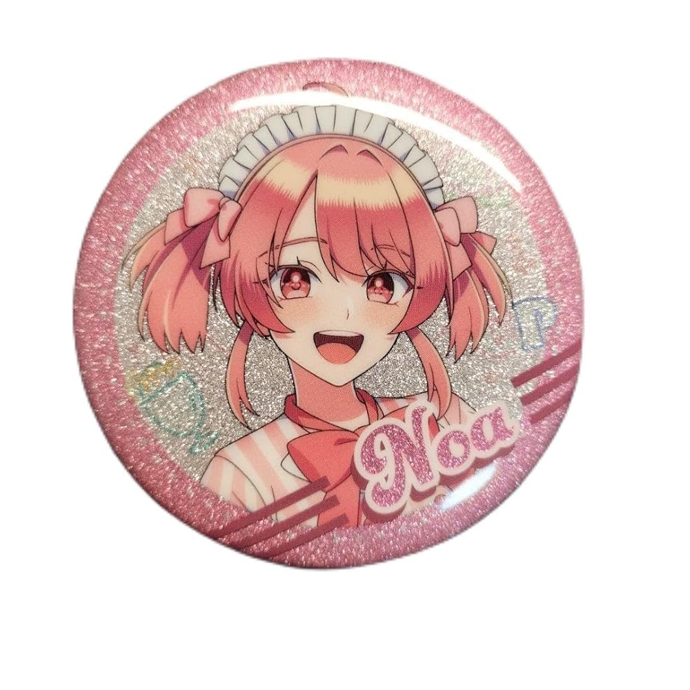 Amazon.co.jp: カラフルピーチ のあ ダイナー缶バッジ : ホビー