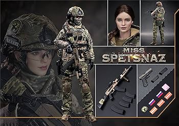 Amazon.co.jp: 1/6スケールミリタリーアクションフィギュア ロシアミス