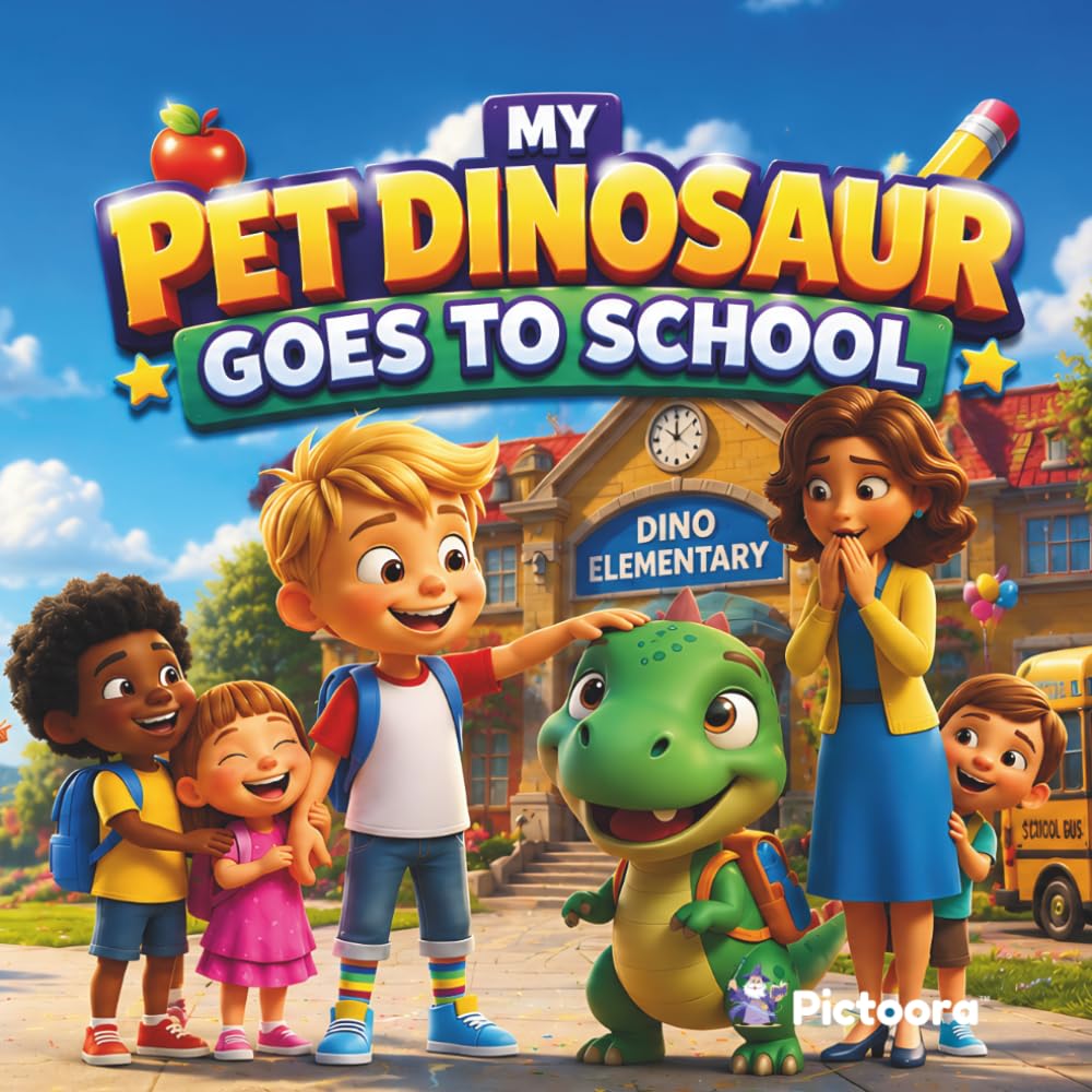 My Pet Dinosaur Goes To School: A Wild School Adventure Your Child Will Want To Read Again And Again