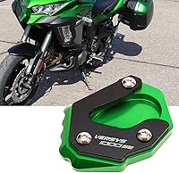 Vista 5 de Soporte lateral de pie de motocicleta para Kawasaki VERSYS 1000 SE Versys 1000SE 2019 2020 2021 2022 2023 2024 Kick Stand Extension Pad