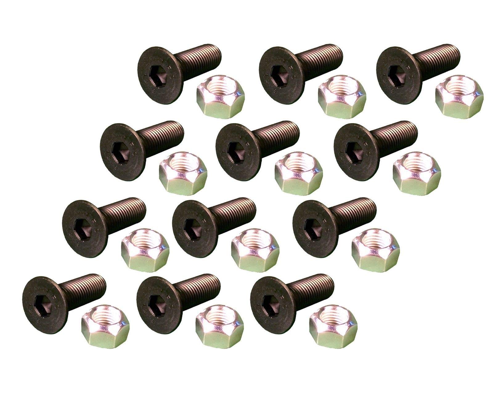Amazon.com: 12 - Cat/Bobcat Style Cutting Edge Bolts - 159