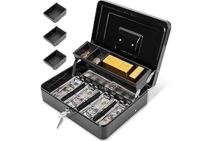 Large, Safe, and Convenient: The Ultimate Cash Box for Vendor Events