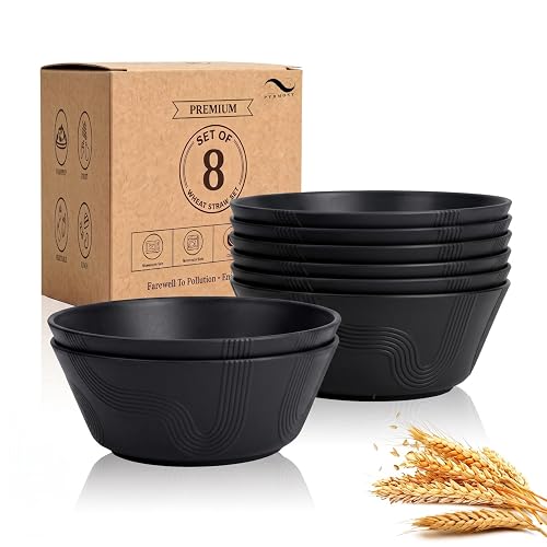 PYRMONT Unbreakable Cereal Bowl 26 OZ Set of 8