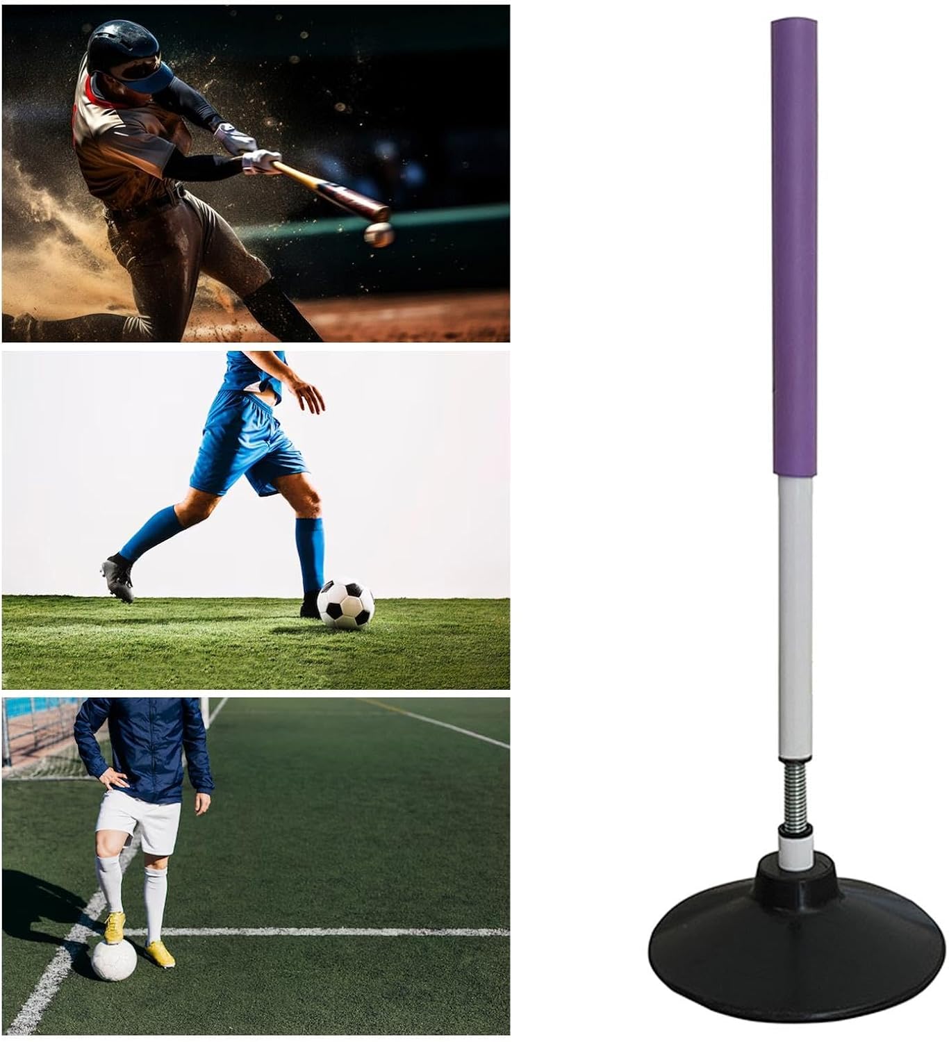 Agility Training Pole Speed Training Equipment Agile Training Tool Slalom Pole for Softball