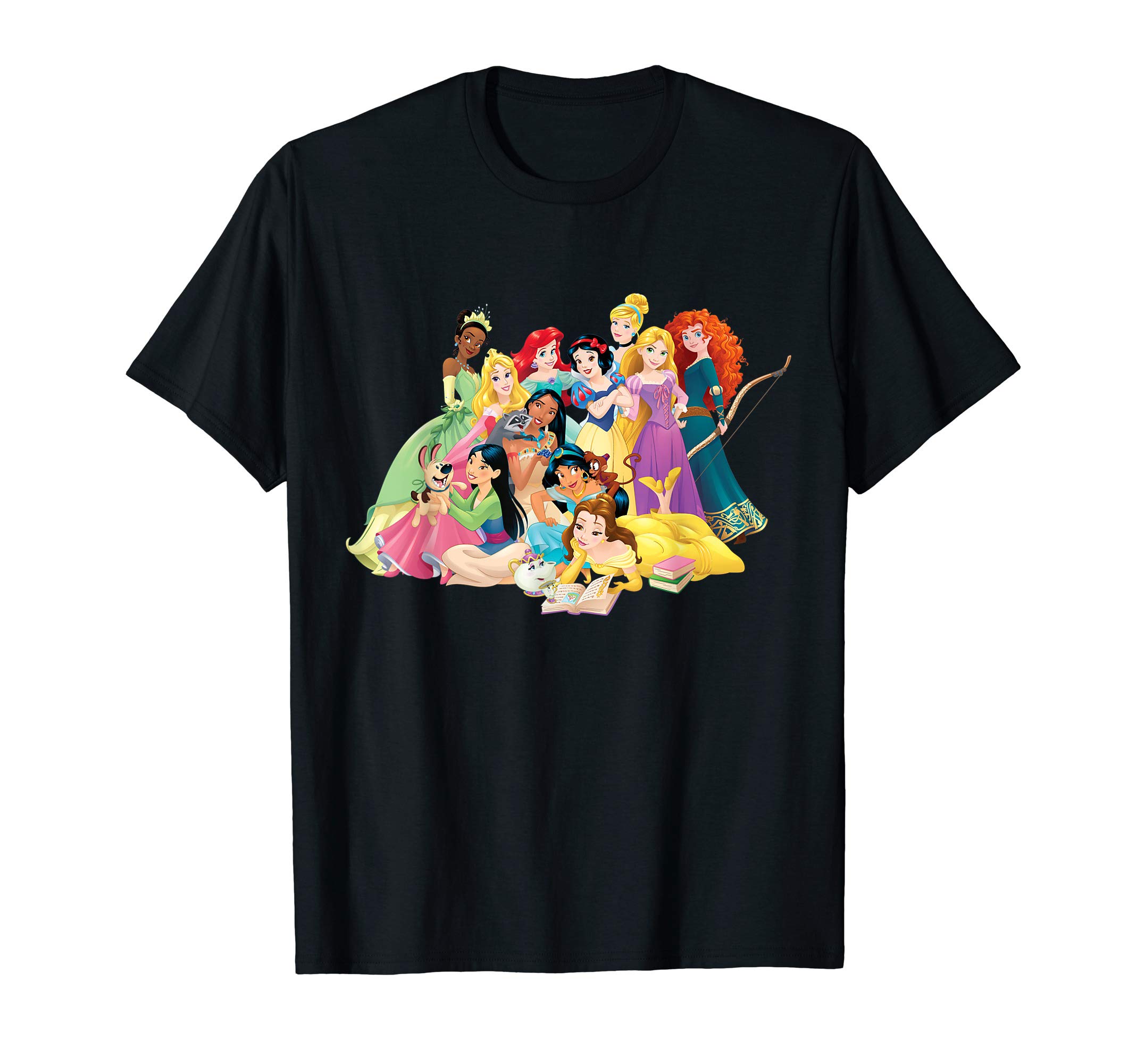 DisneyPrincess Group Photo Long Sleeve T-ShirtOEKO-TEX STANDARD 100